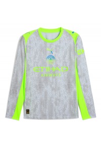 Manchester City Fotballdrakt Tredje Klær 2025-26 Lange ermer